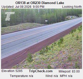 OR138 at OR230 Diamond Lake